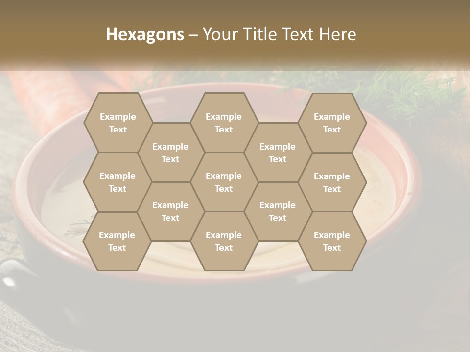 Health Isolated Cream PowerPoint Template