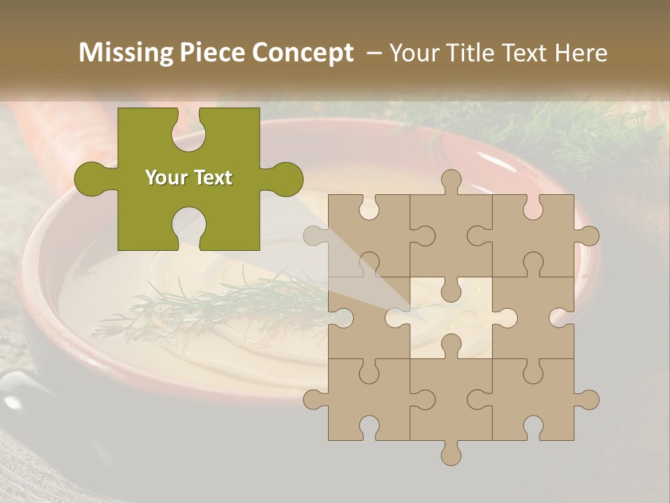 Health Isolated Cream PowerPoint Template