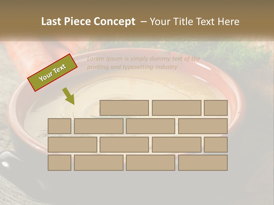 Health Isolated Cream PowerPoint Template