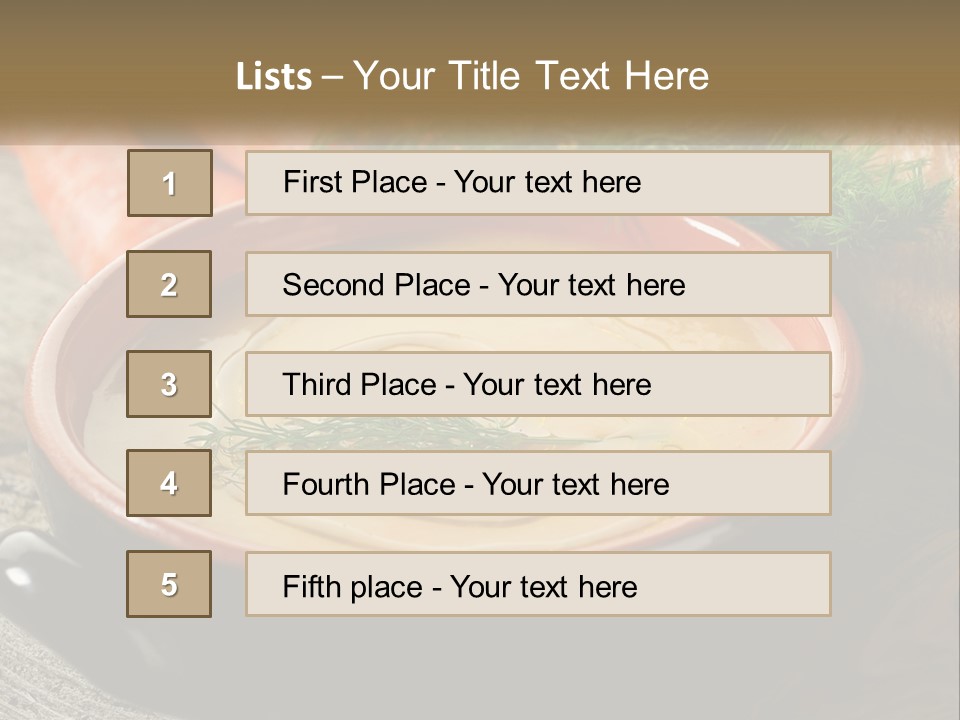 Health Isolated Cream PowerPoint Template