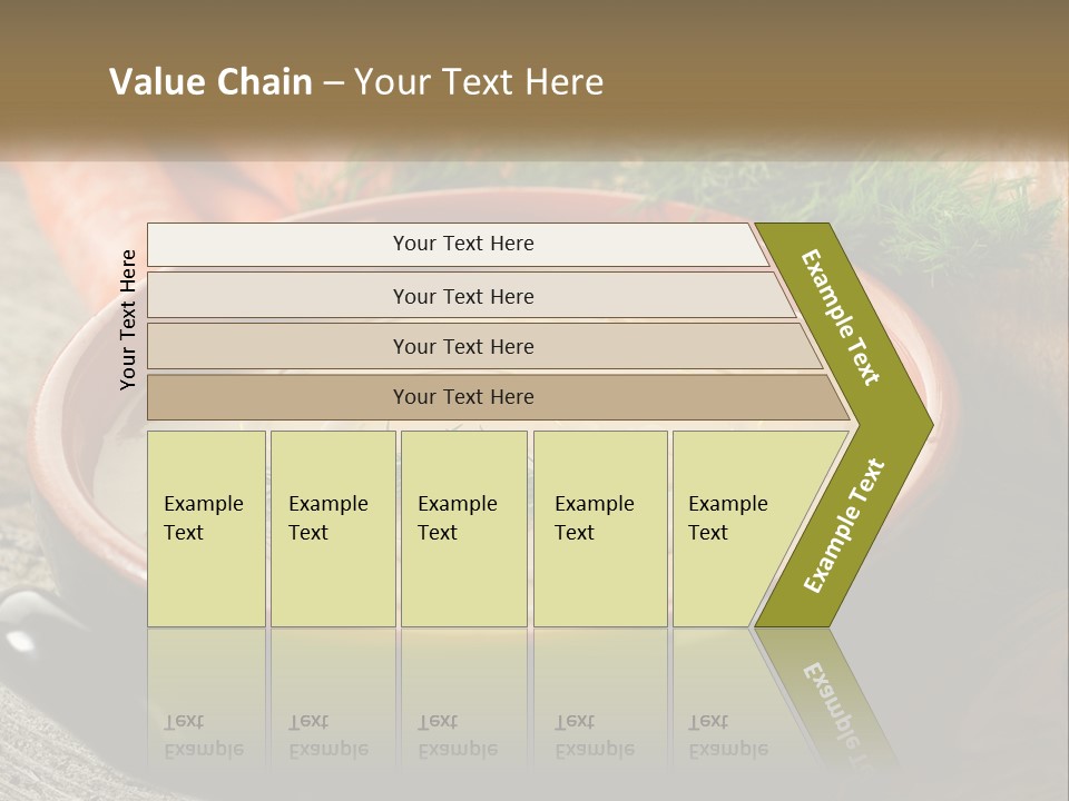 Health Isolated Cream PowerPoint Template