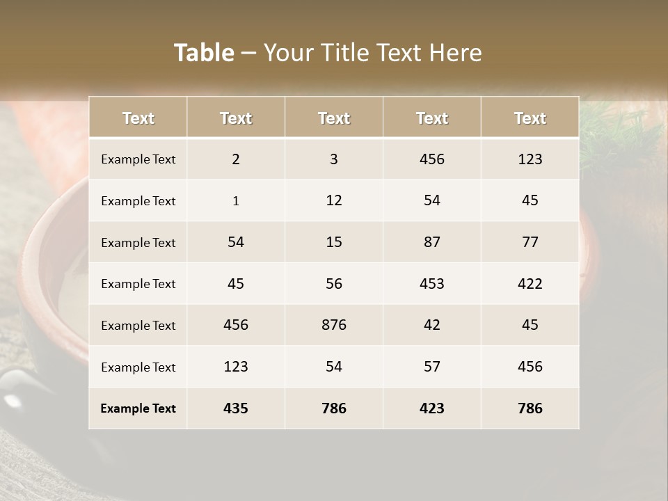 Health Isolated Cream PowerPoint Template