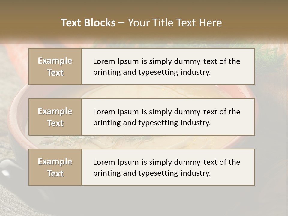 Health Isolated Cream PowerPoint Template