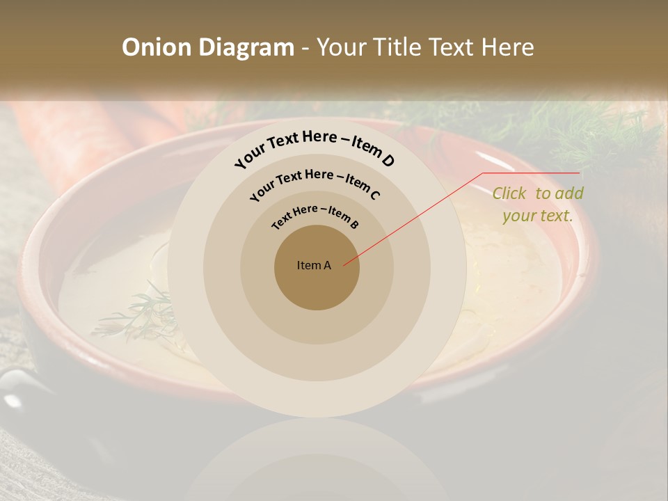 Health Isolated Cream PowerPoint Template