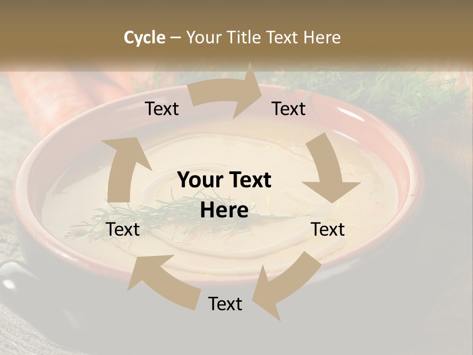 Health Isolated Cream PowerPoint Template