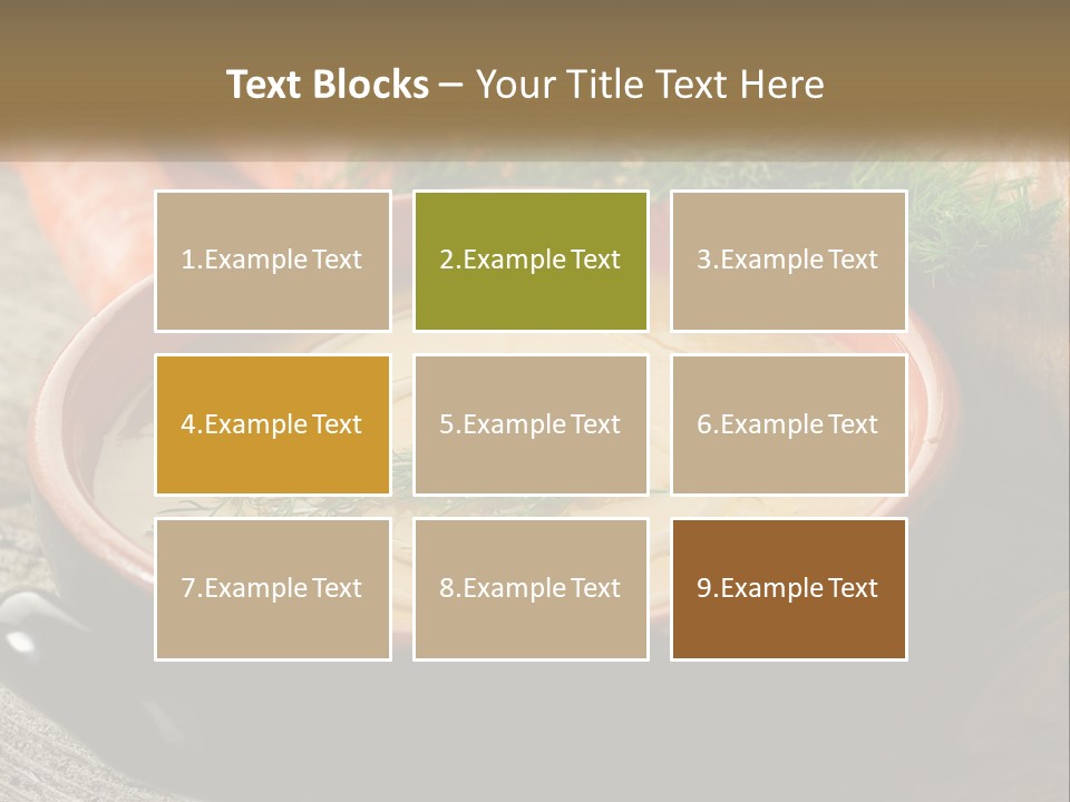 Health Isolated Cream PowerPoint Template