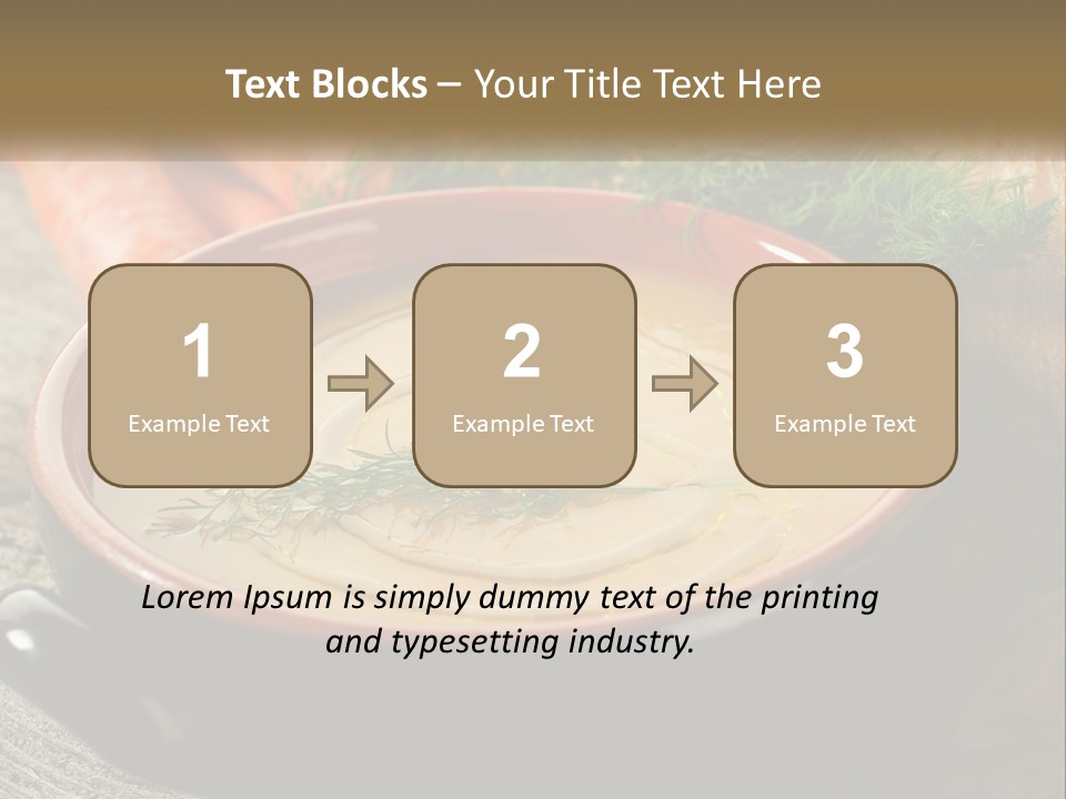 Health Isolated Cream PowerPoint Template