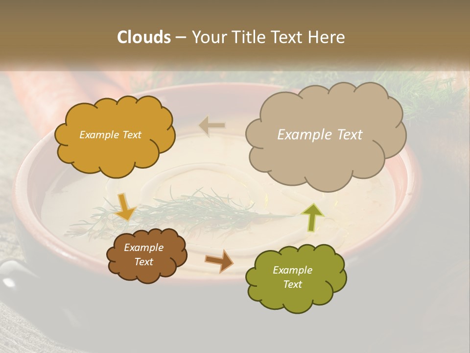 Health Isolated Cream PowerPoint Template