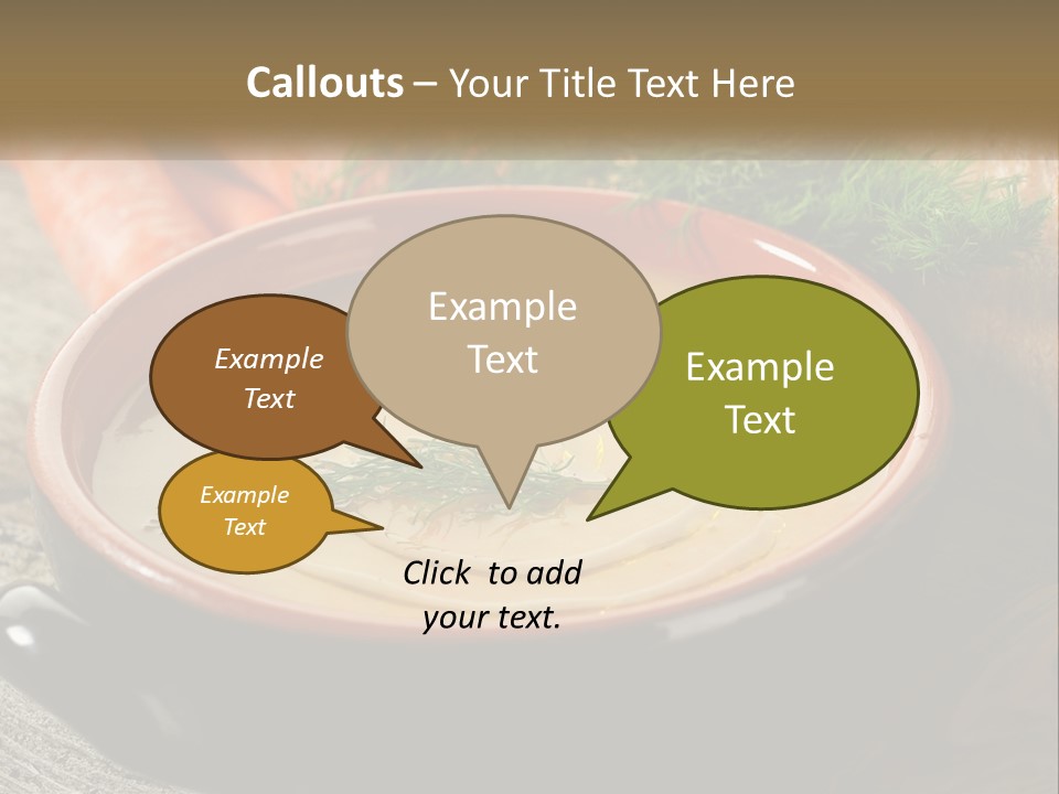 Health Isolated Cream PowerPoint Template