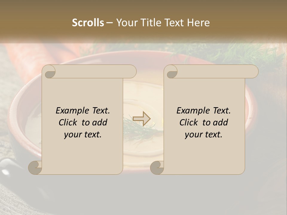 Health Isolated Cream PowerPoint Template