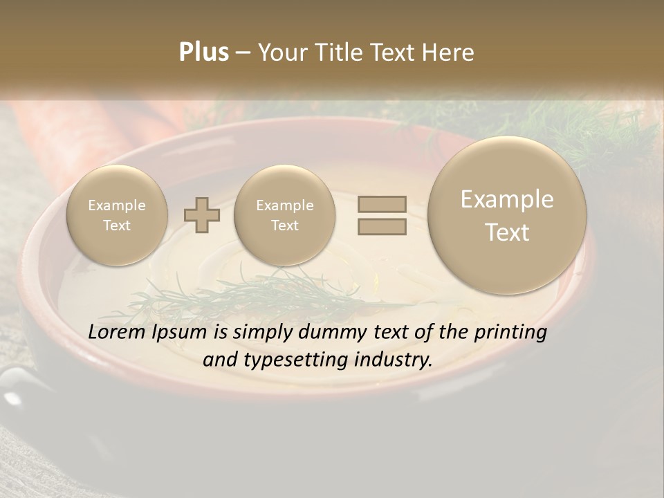 Health Isolated Cream PowerPoint Template