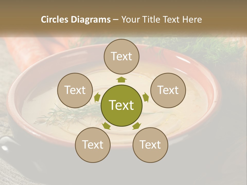 Health Isolated Cream PowerPoint Template