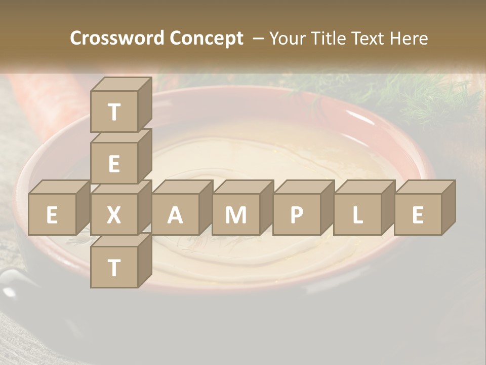 Health Isolated Cream PowerPoint Template