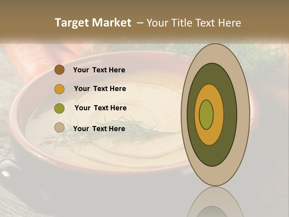 Health Isolated Cream PowerPoint Template