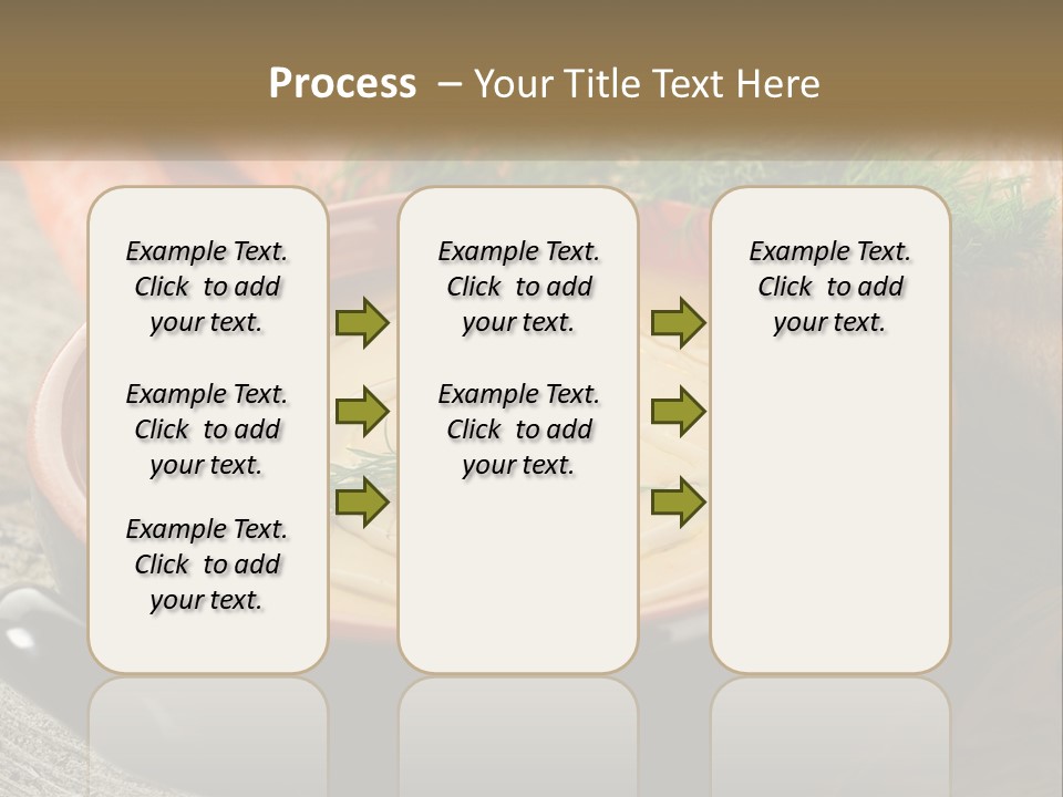 Health Isolated Cream PowerPoint Template