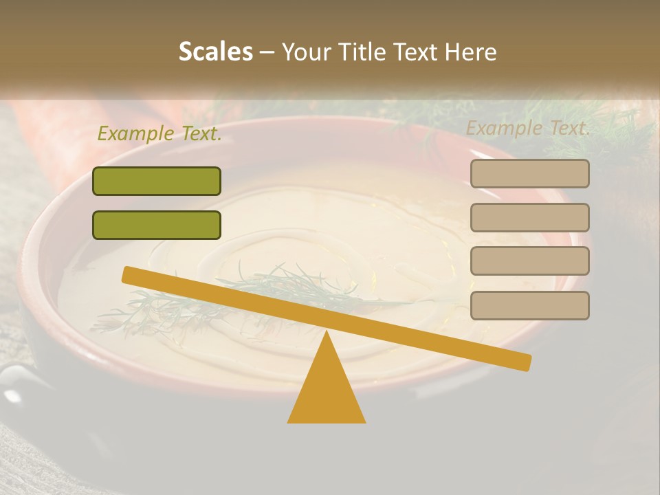 Health Isolated Cream PowerPoint Template
