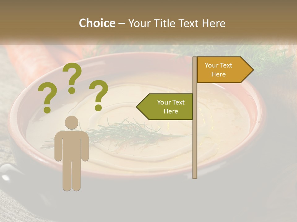 Health Isolated Cream PowerPoint Template