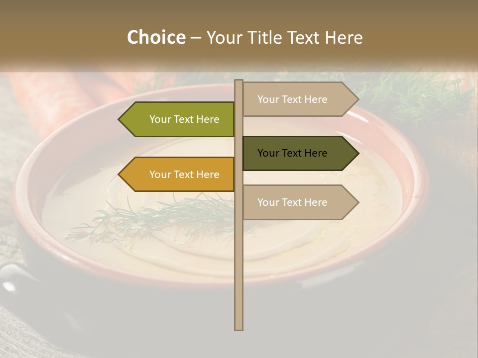 Health Isolated Cream PowerPoint Template