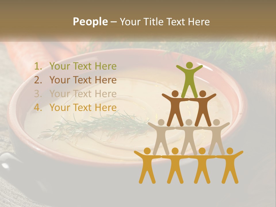 Health Isolated Cream PowerPoint Template