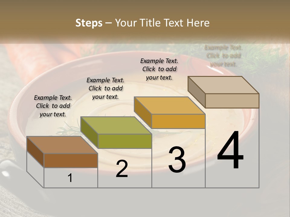 Health Isolated Cream PowerPoint Template