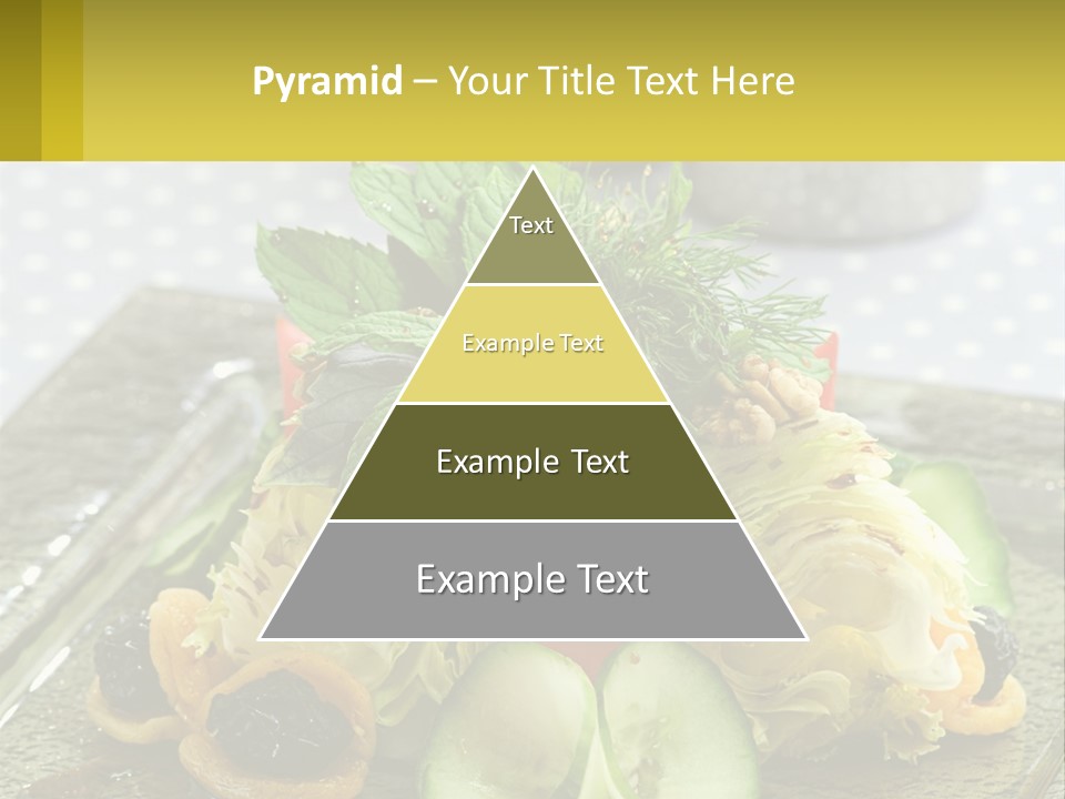 Eggplant Herb Green PowerPoint Template