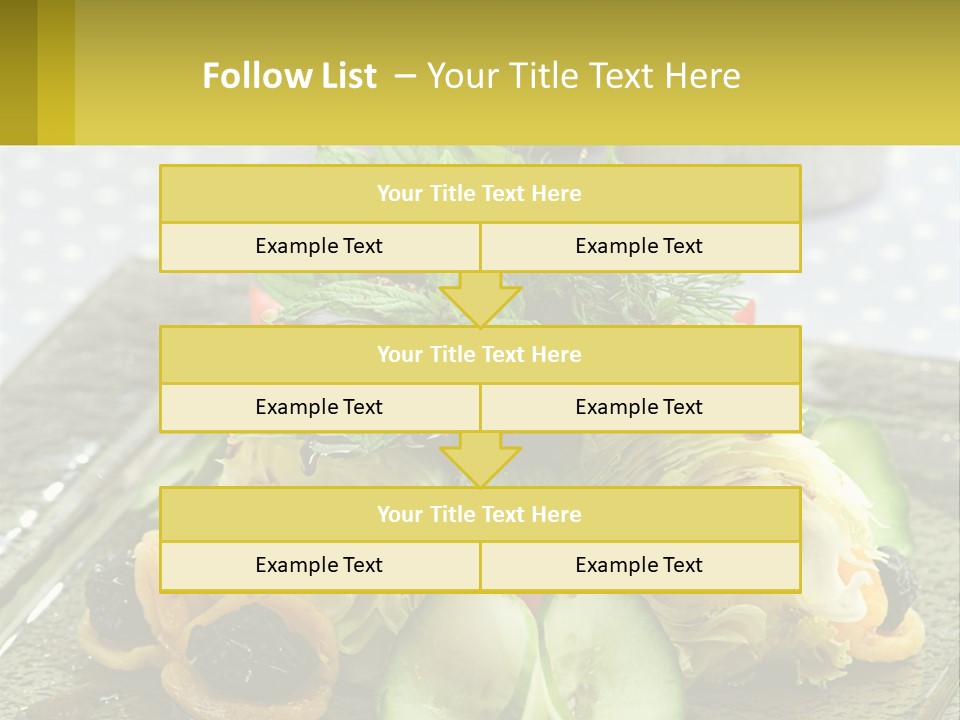 Eggplant Herb Green PowerPoint Template