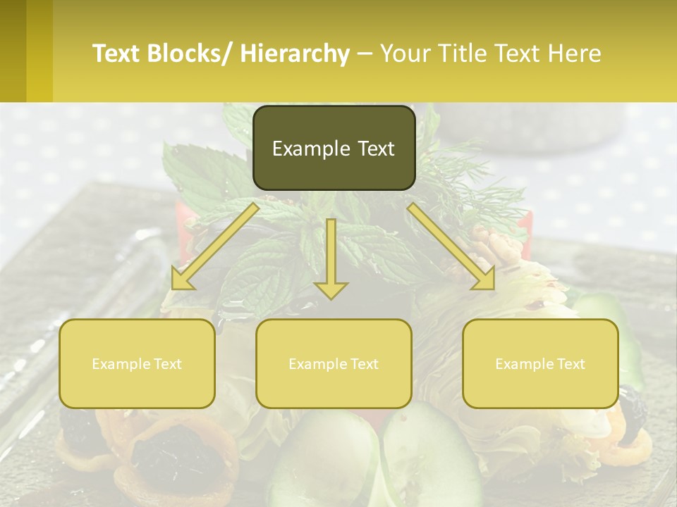 Eggplant Herb Green PowerPoint Template