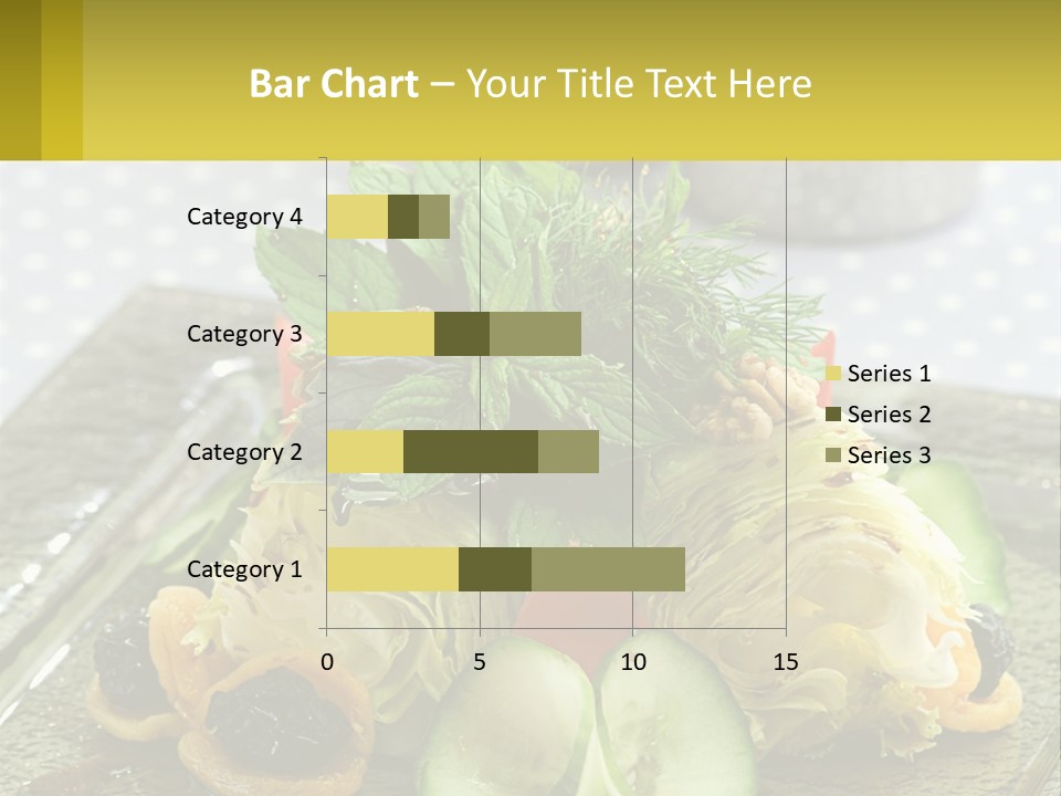 Eggplant Herb Green PowerPoint Template