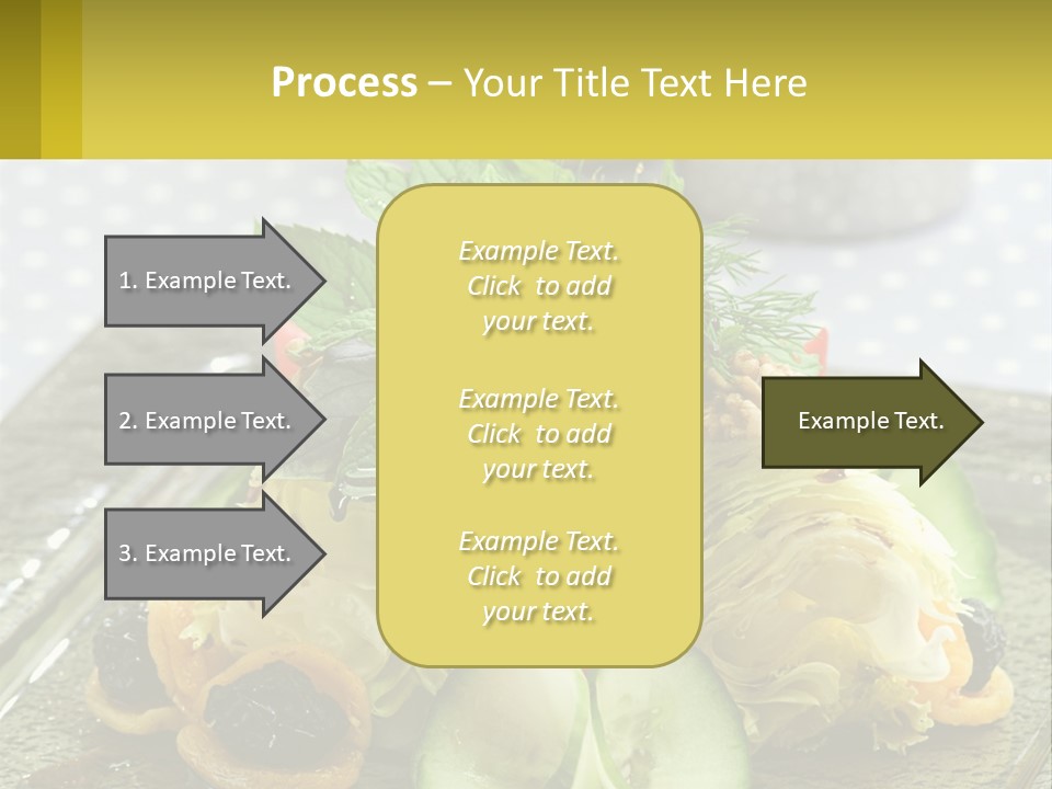 Eggplant Herb Green PowerPoint Template