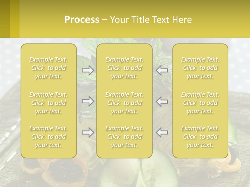 Eggplant Herb Green PowerPoint Template