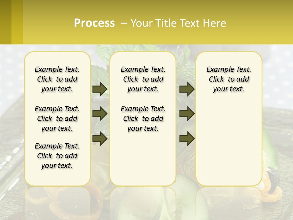 Eggplant Herb Green PowerPoint Template