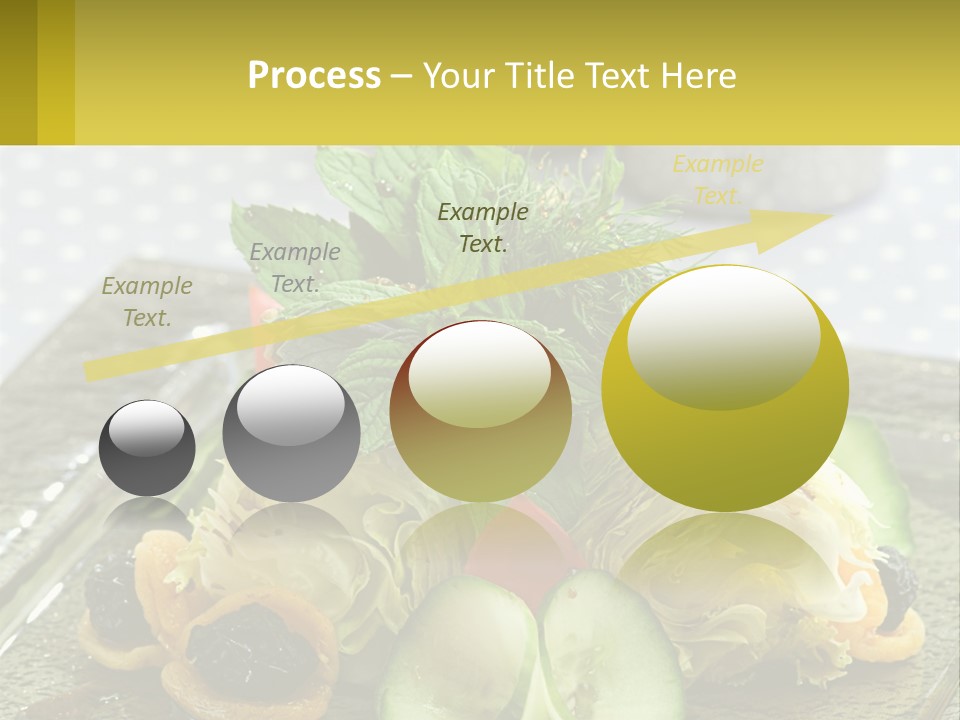 Eggplant Herb Green PowerPoint Template