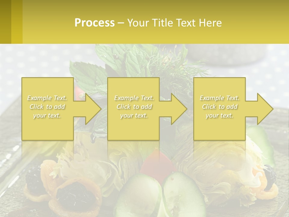 Eggplant Herb Green PowerPoint Template