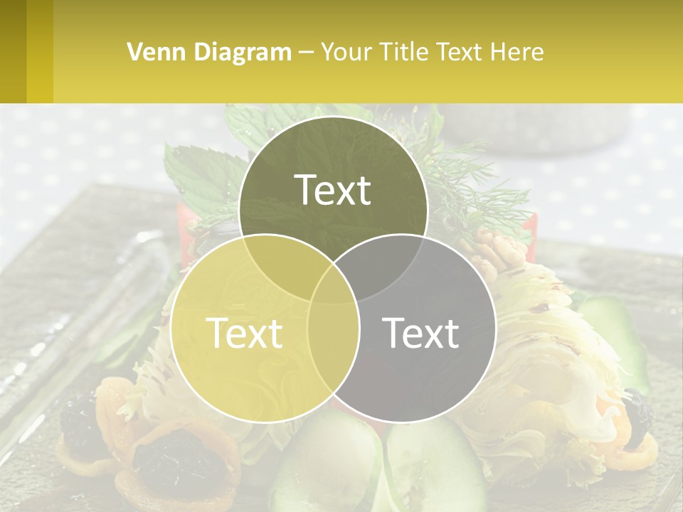 Eggplant Herb Green PowerPoint Template