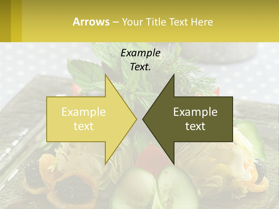 Eggplant Herb Green PowerPoint Template