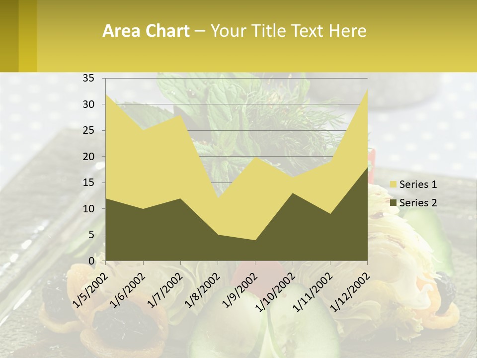 Eggplant Herb Green PowerPoint Template