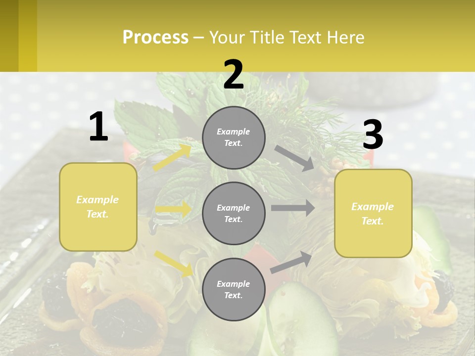 Eggplant Herb Green PowerPoint Template