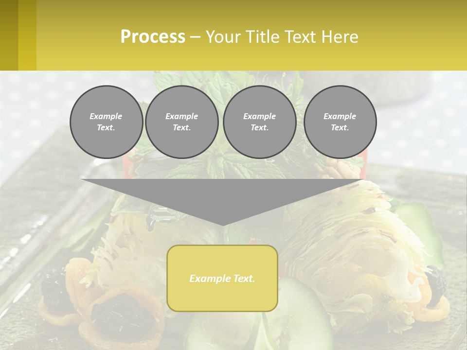 Eggplant Herb Green PowerPoint Template