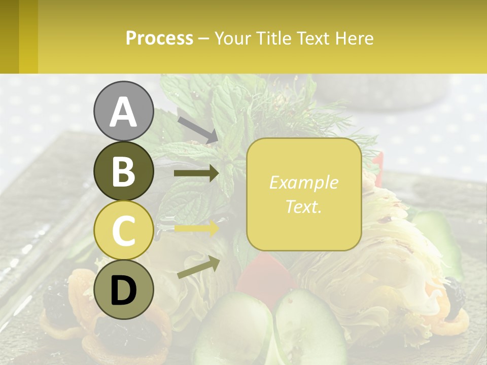 Eggplant Herb Green PowerPoint Template