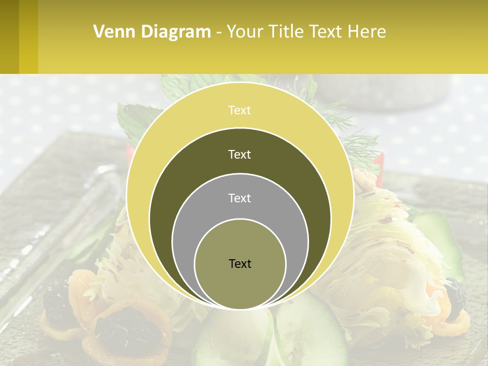 Eggplant Herb Green PowerPoint Template