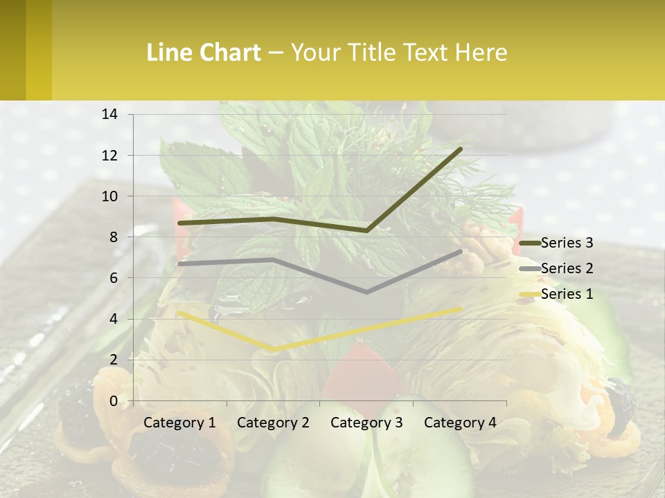 Eggplant Herb Green PowerPoint Template