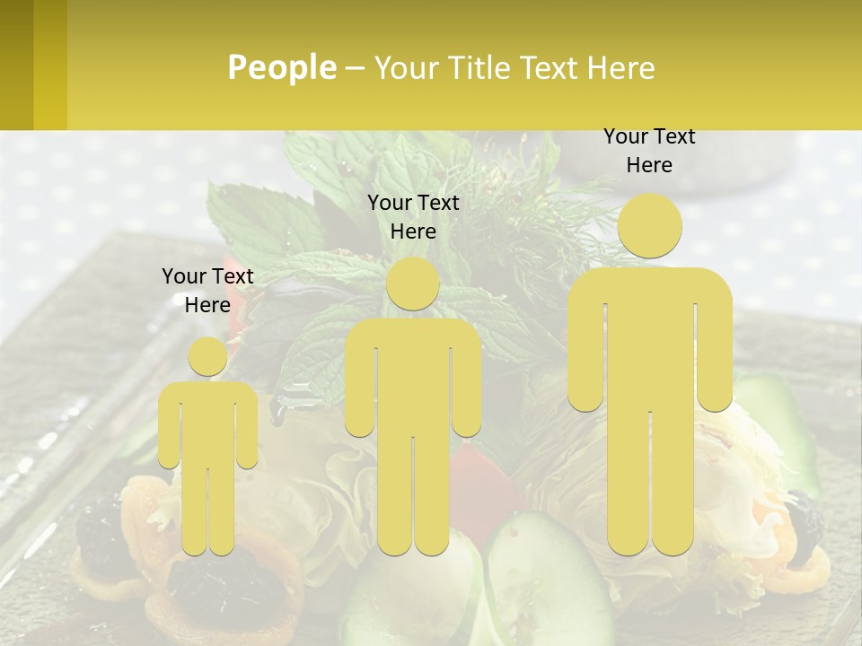 Eggplant Herb Green PowerPoint Template