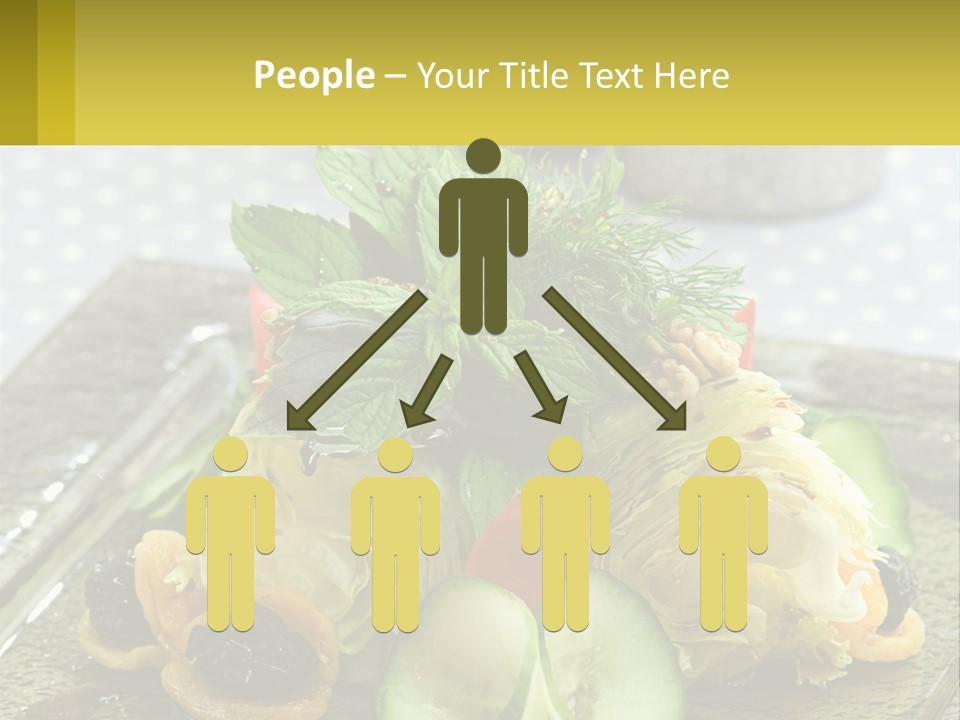 Eggplant Herb Green PowerPoint Template