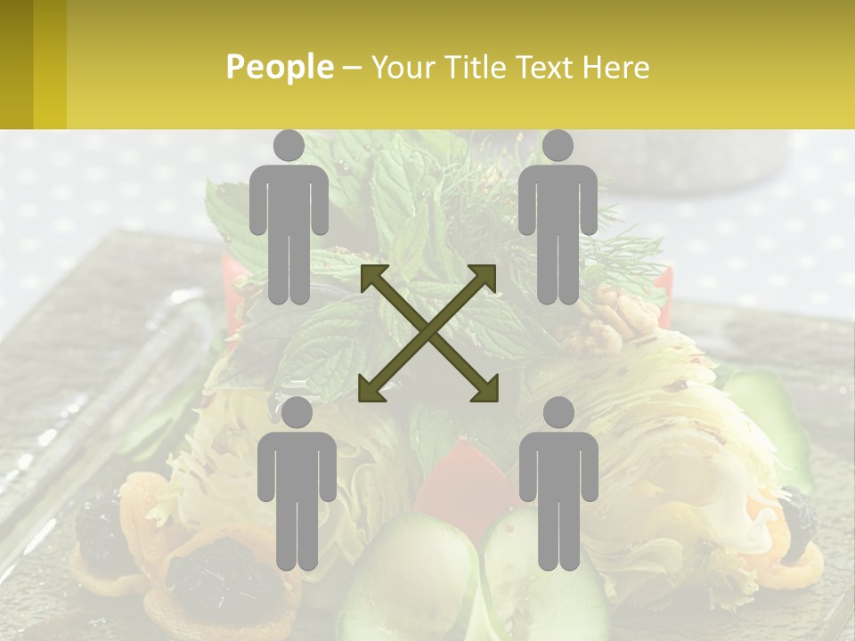 Eggplant Herb Green PowerPoint Template