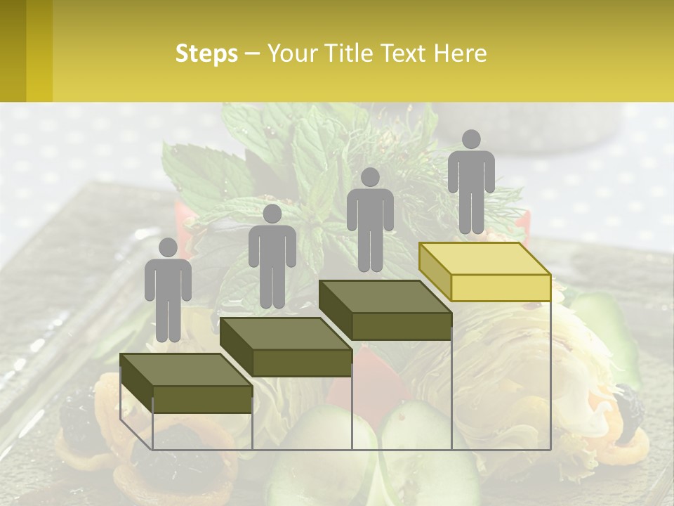 Eggplant Herb Green PowerPoint Template