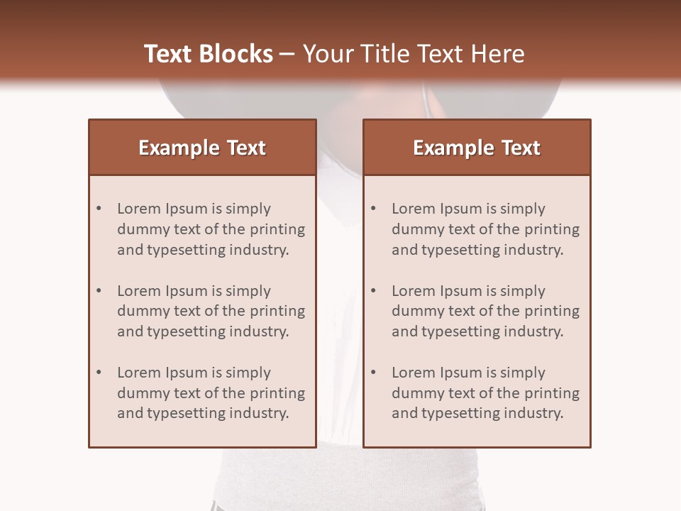 Person Fun People PowerPoint Template