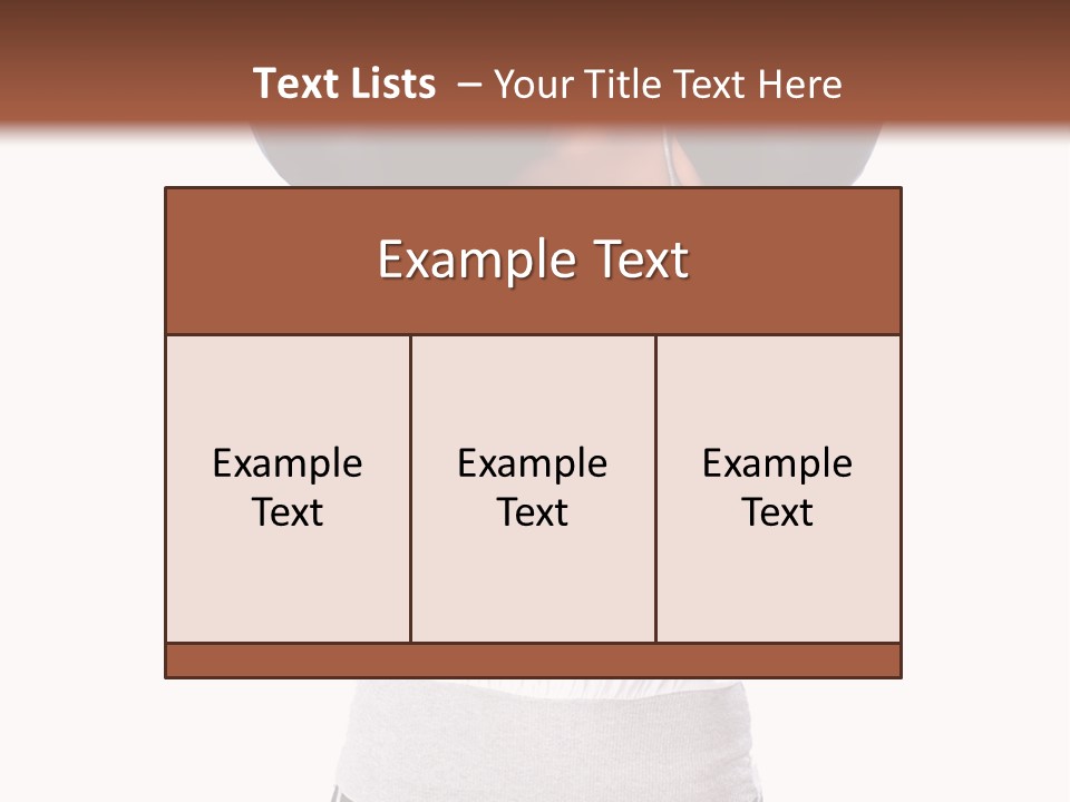 Person Fun People PowerPoint Template