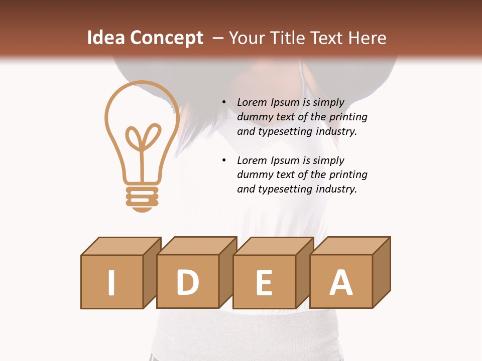 Person Fun People PowerPoint Template