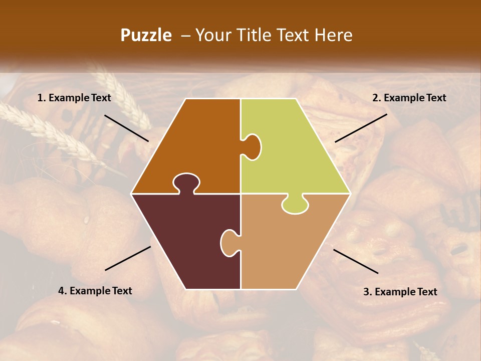 Brown Color Roll PowerPoint Template
