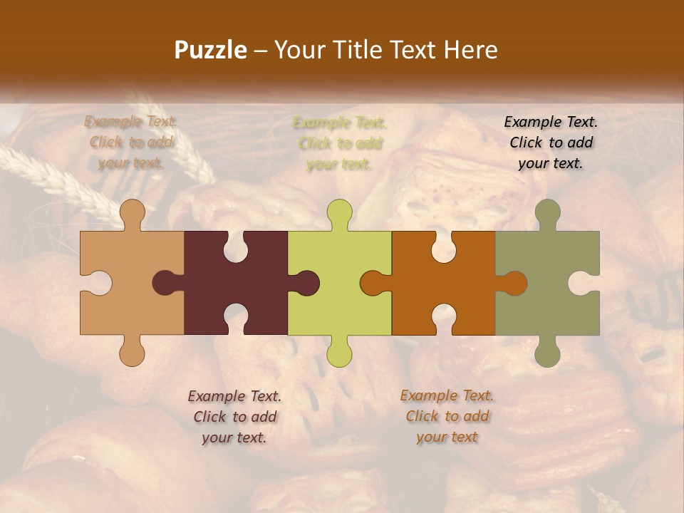 Brown Color Roll PowerPoint Template